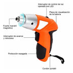 Kit de destornillador inalámbrico 45 piezas
