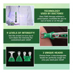 Pulsera de masaje electrico con 3 cabezales intercambiables