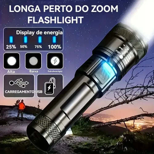 Lámpara LED Portátil Zoom
