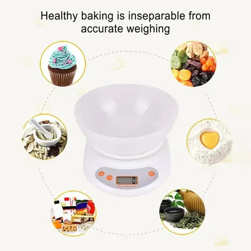 Báscula de cocina de alta precisión