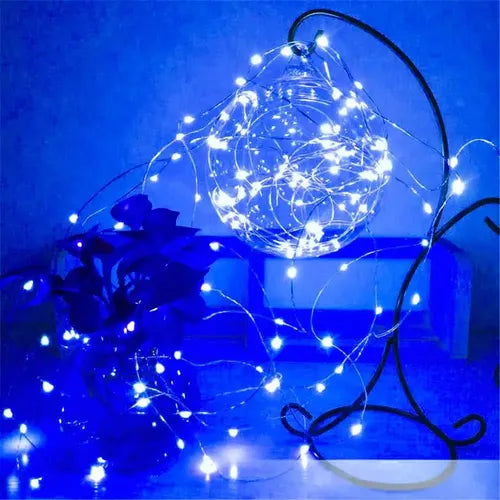 Luzes LED Azul Brillante