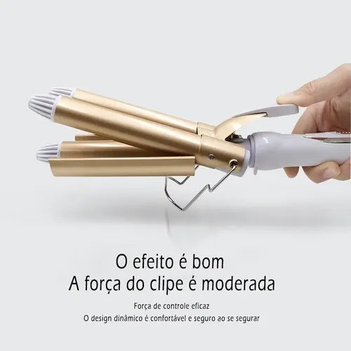 Modelador de cabello ondulado