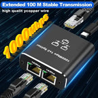 Divisor de Internet 2 en 1 con Cable USB
