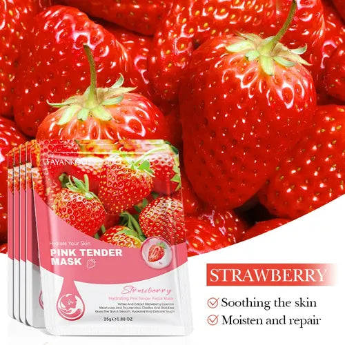 Máscara Facial Iluminadora Naranja
