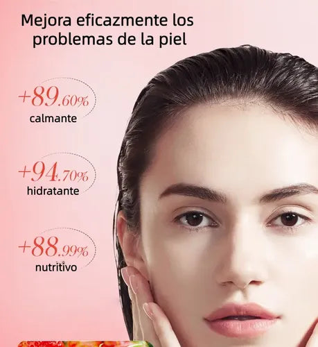 Máscara Facial Iluminadora Naranja