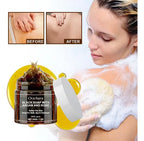 Jabon Negro Marroqui Oceaura con Argan y Rosa 200g