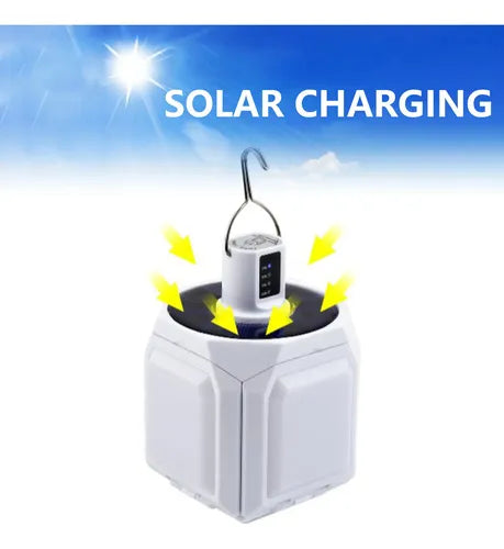 Lampara Solar Plegable