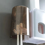 Soporte Escova Dientes con Dispensador Dental