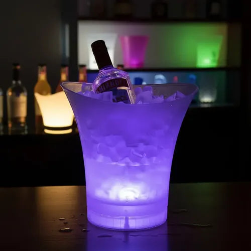 Cubitera LED con Bluetooth 5-7 Litros