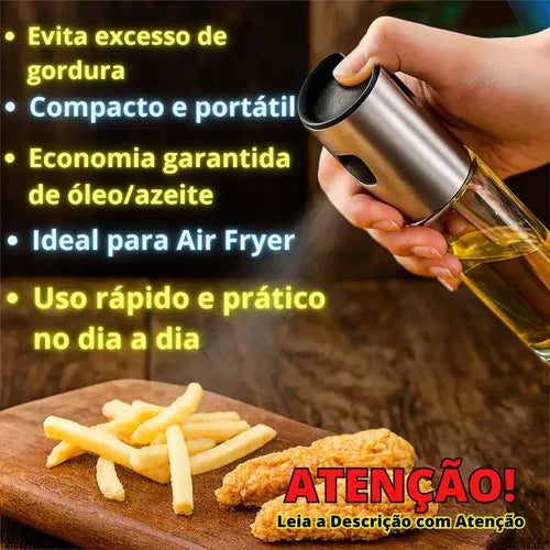 Frasco spray azeite oliva 100ml