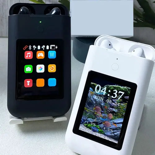 Power Bank con Audifonos Inalambricos TWS