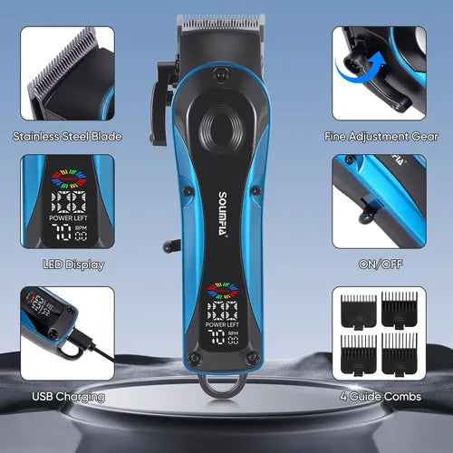 Cortadora de Cabello Profesional Bateria 2000mAh