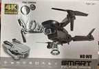 Dron Plegable con Cámara 4K Ultra HD y FPV WiFi - Portátil para Viajes
