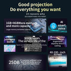 Proyector 4K Android