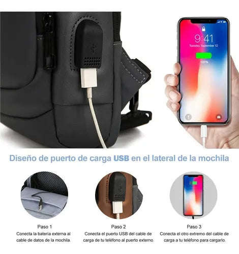 Bolsa Anti-Robo para Hombre