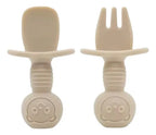 Juego de Cubiertos de Silicon para Bebe