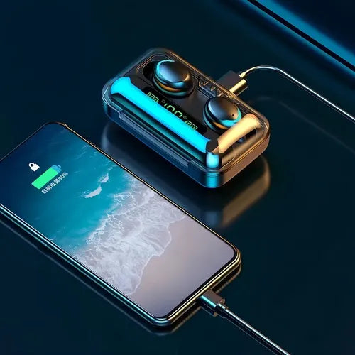 Auriculares Bluetooth con Pantalla LED