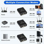 Divisor de Internet 2 en 1 con Cable USB