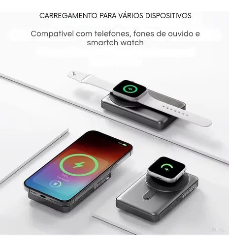 Cargador Magnético Inalámbrico 10000mAh