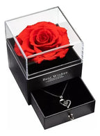Rosa Eterna en Cúpula de Cristal