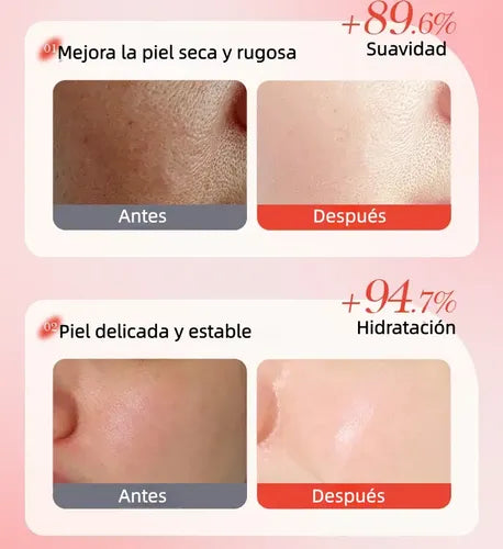 Máscara Facial Iluminadora Naranja