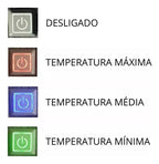 Rodillera Termica Recargable USB con 3 Niveles de Calor