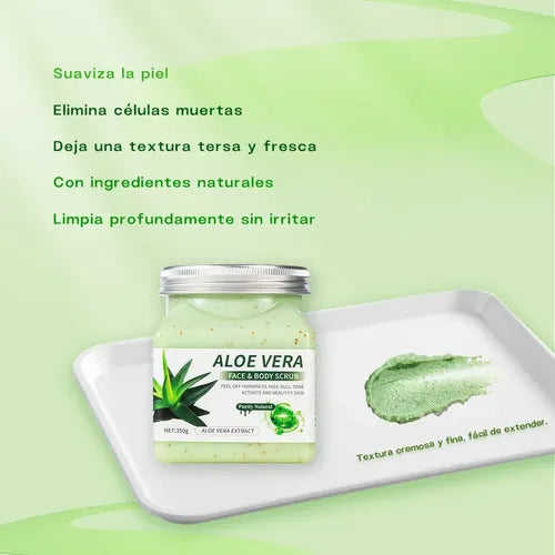 Exfoliante Corporal Aloe Vera 300g