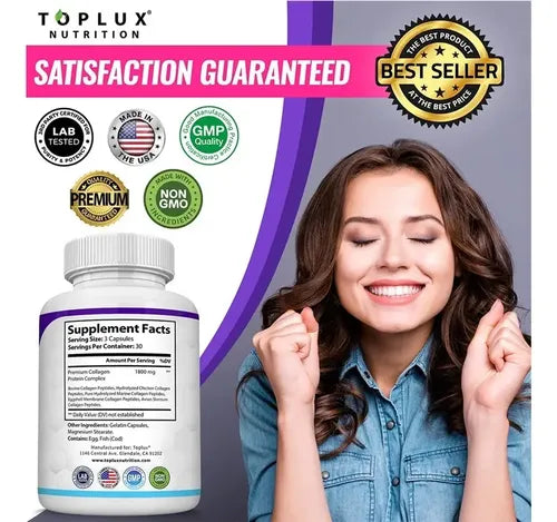 Complejo Multi Colageno 1800mg 90 Capsulas
