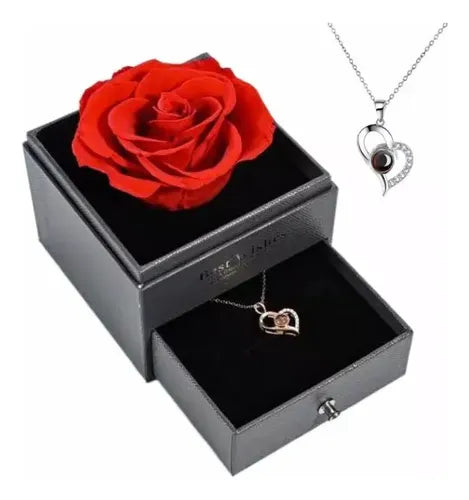 Rosa Eterna en Cúpula de Cristal