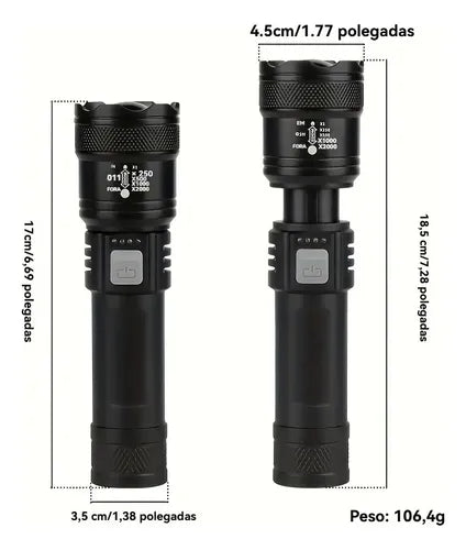 Lámpara LED Portátil Zoom