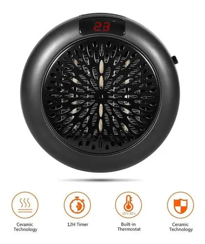 Calefactor Ceramico Portatil 900W
