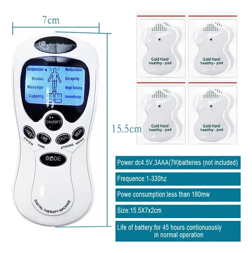 Electroestimulador Digital Portatil EMS
