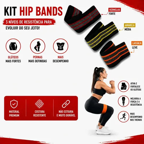 Bandanas elásticas gimnasia
