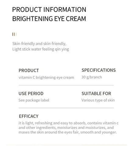 Iluminador de Ojos Vitamina C
