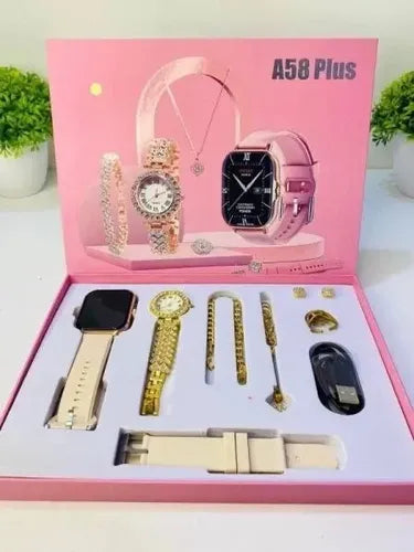 Set Smartwatch Elegante para Mujer