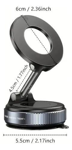 Soporte Magnetico con Ventosa de Succion