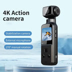 Cámara 4K de bolsillo con rotación 270° y WiFi