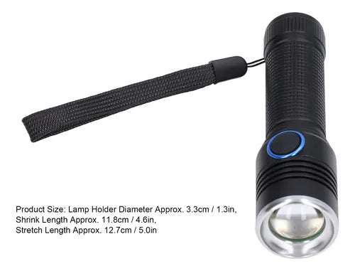 Lámpara LED Recargable con Zoom