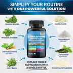 Corti-Soothe 13 en 1: Relajación y Control del Estrés Extra Fuerte