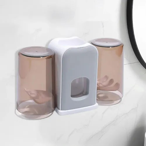 Soporte Escova Dientes con Dispensador Dental