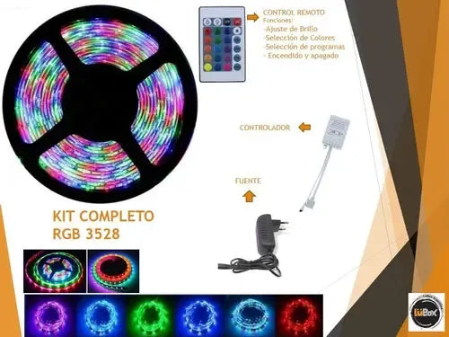 Tira LED RGB de 5 Metros
