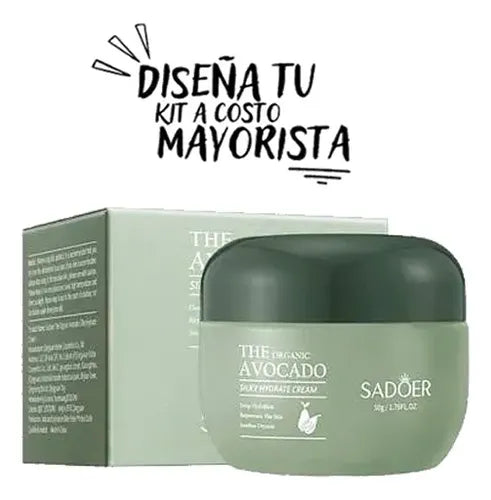 Crema Hidratante de Aguacate Organico