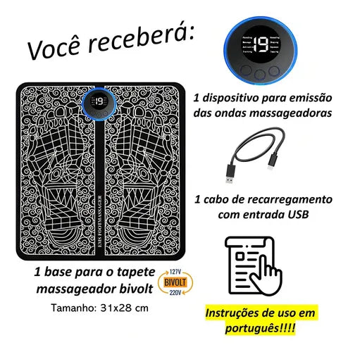 Relajador de pies eléctrico