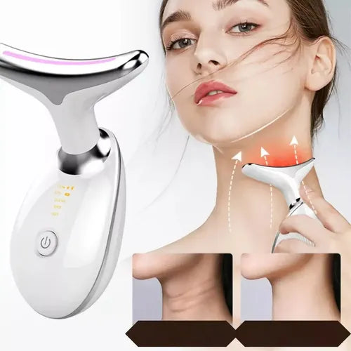 Masajeador Facial Antiedad 3 Modos con Vibración