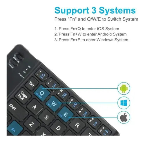 Teclado Bluetooth Plegable SANDA
