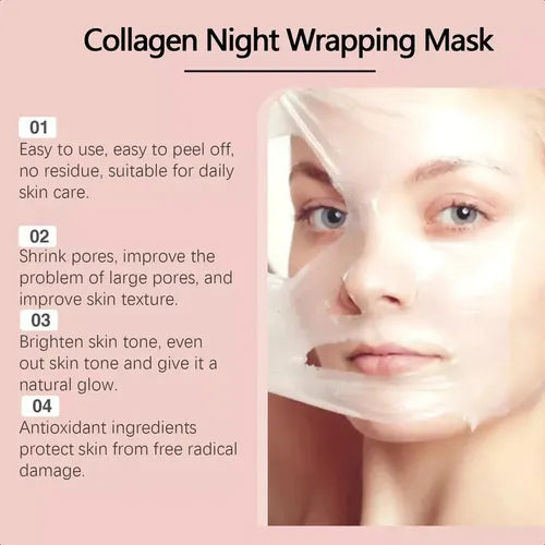 Mascarilla Facial de Colageno
