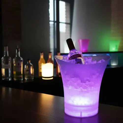 Cubitera LED con Bluetooth 5-7 Litros