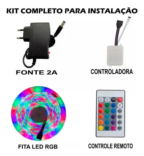 Cinta LED RGB 5m