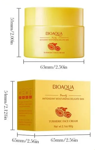 Creme Facial Hidratante Cúrcuma
