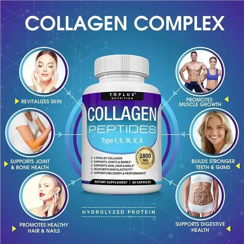 Complejo Multi Colageno 1800mg 90 Capsulas